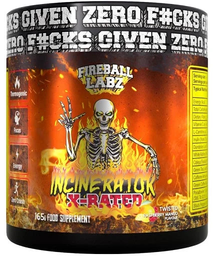 Fireball Labz Incinerator X-Rated 165g Booster