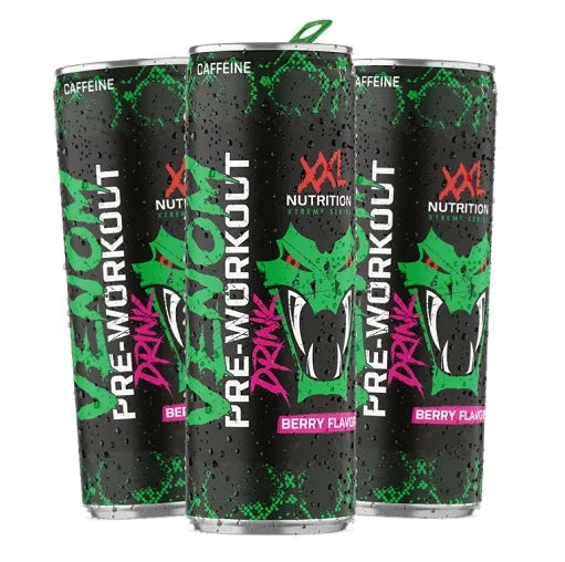 XXL Nutrition Venom Pre Workout Booster Drink 6er Sour Berry