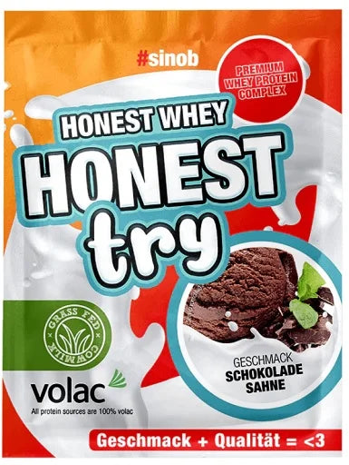 Honest Whey Protein+ Try 5x30g SAMPLES